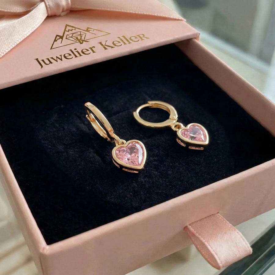 Amor Charm-Ohrringe | Gold
