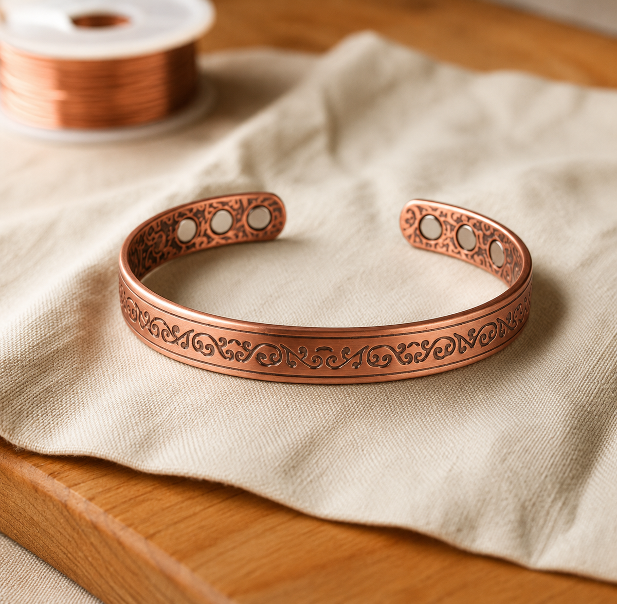 Kupferarmband Ornament