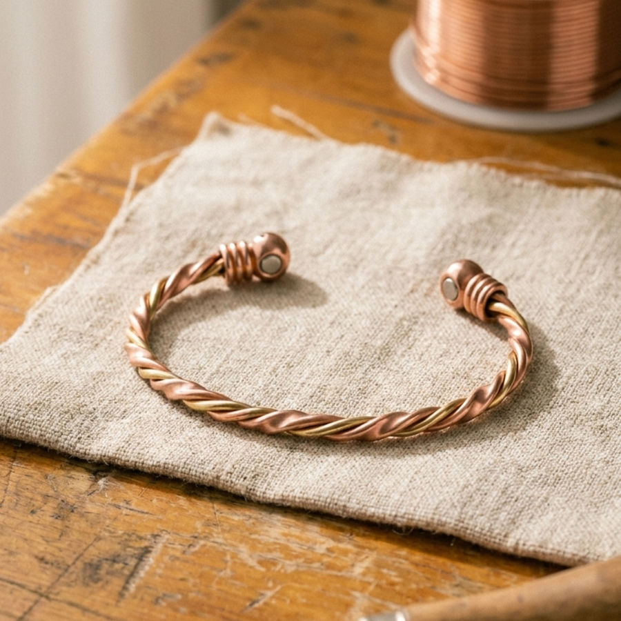 Kupferarmband Fluss
