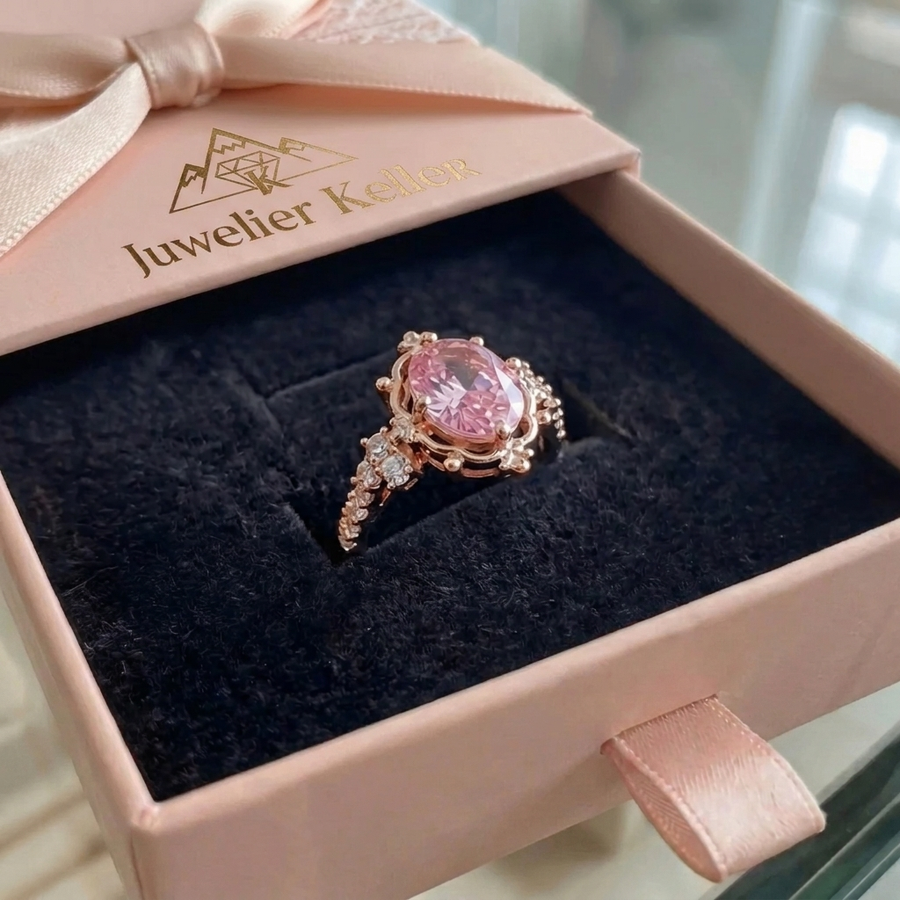 Elara Tiara-Ring | Roségold