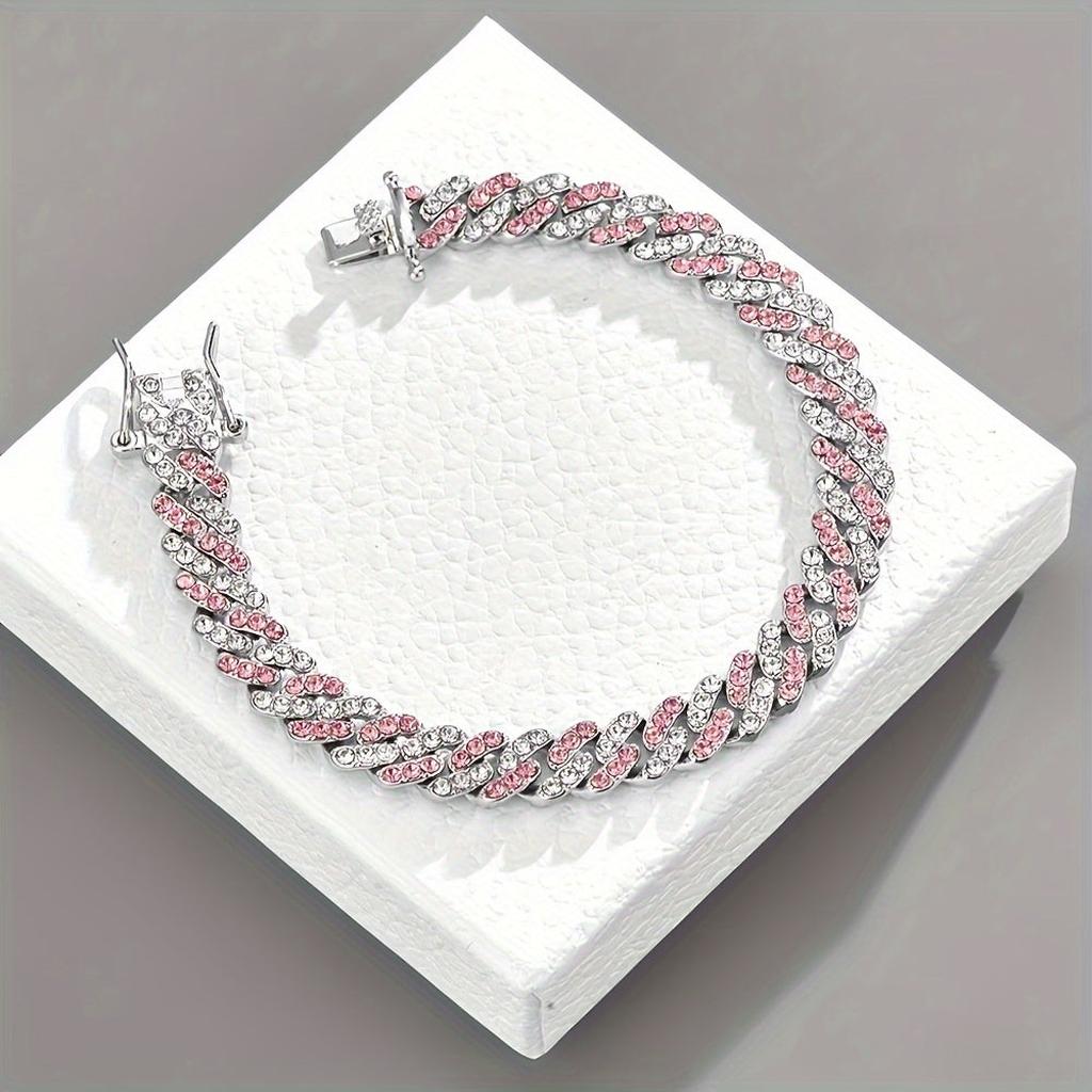 Panzerkettenarmband Arktisches Rosé
