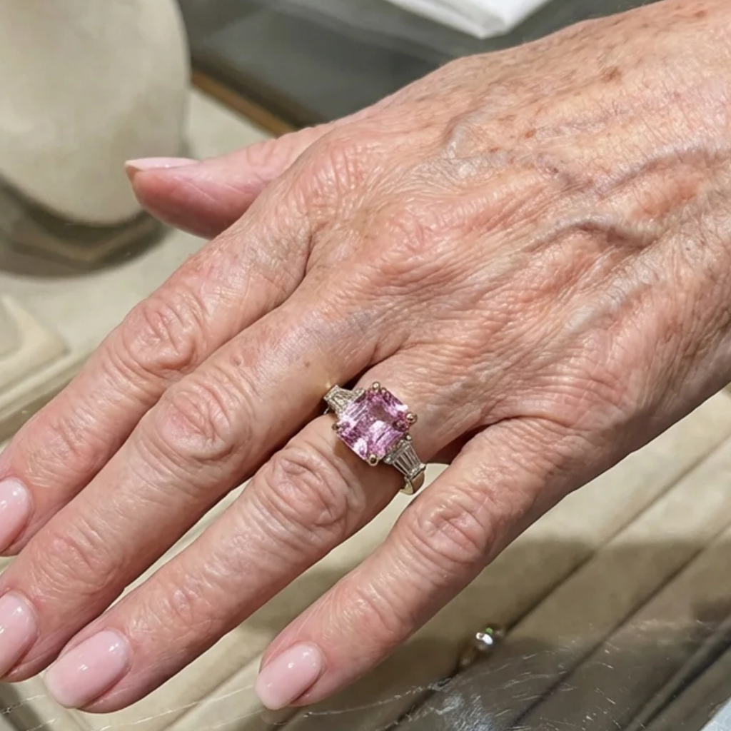 Ring Rosa Elan | Weissgold
