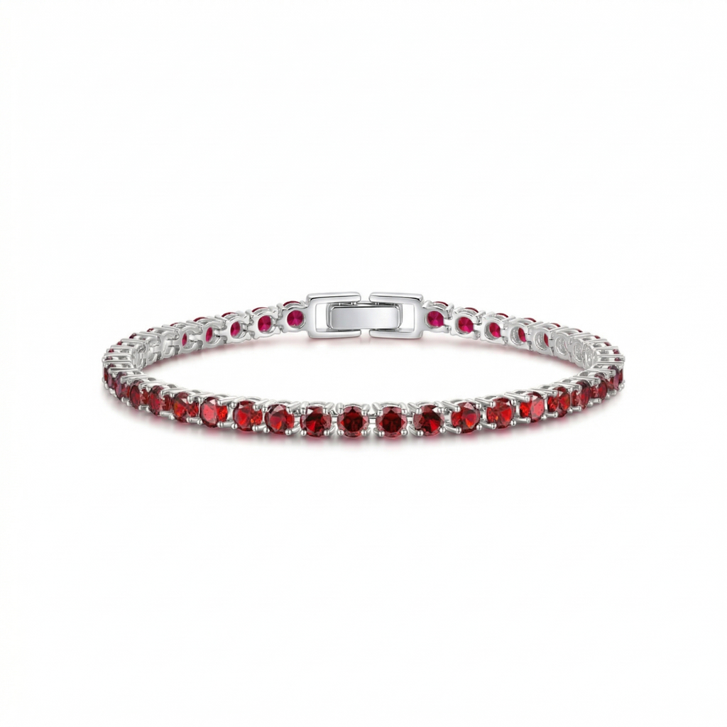 Tennisarmband | Weissgold