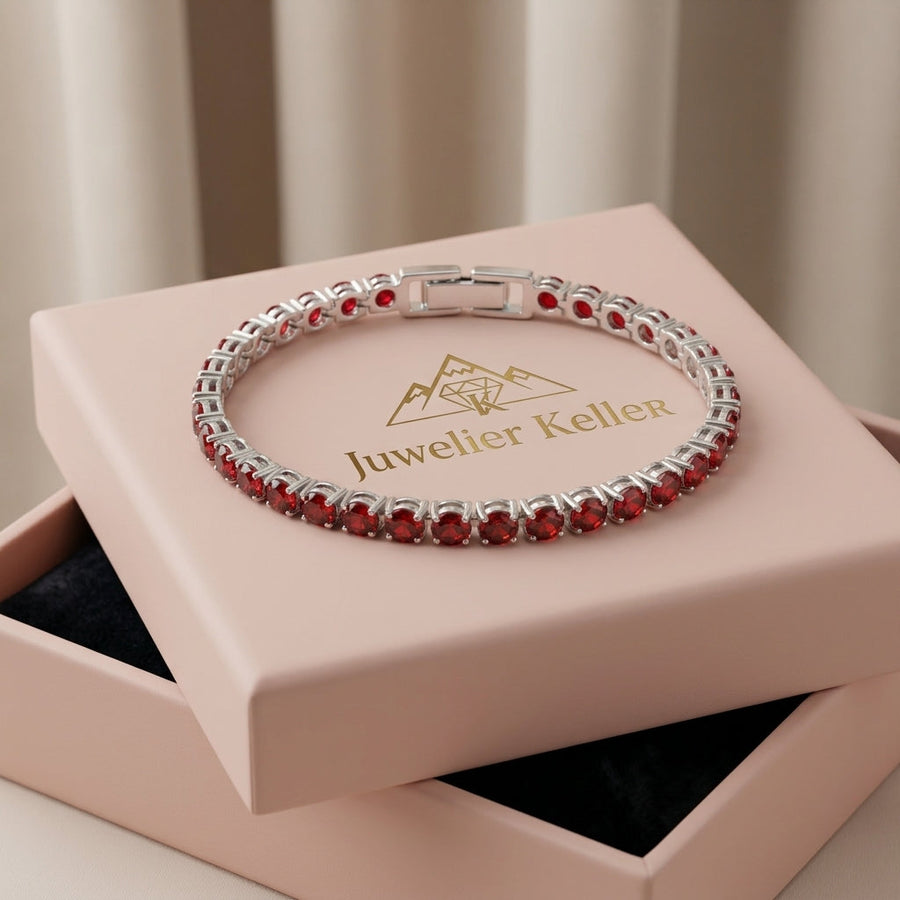 Tennisarmband | Weissgold