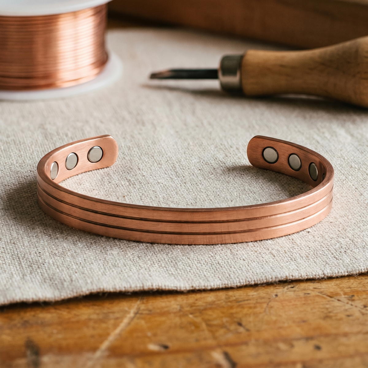 Kupferarmband Kern