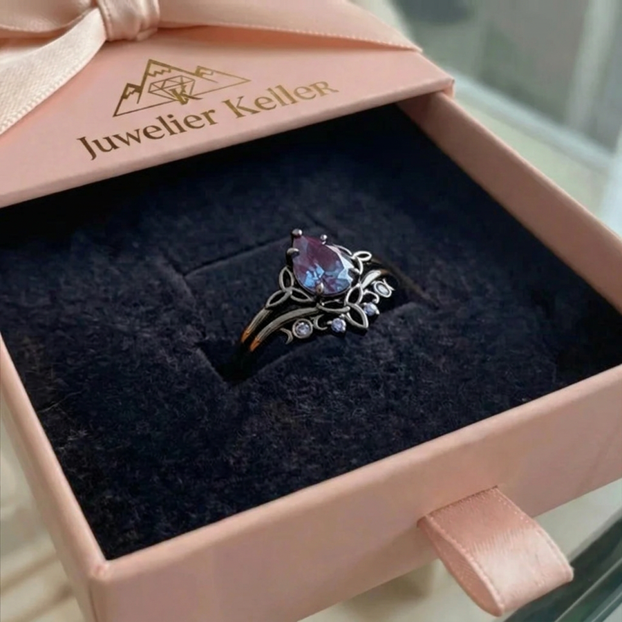 Amethyst-Lagenring